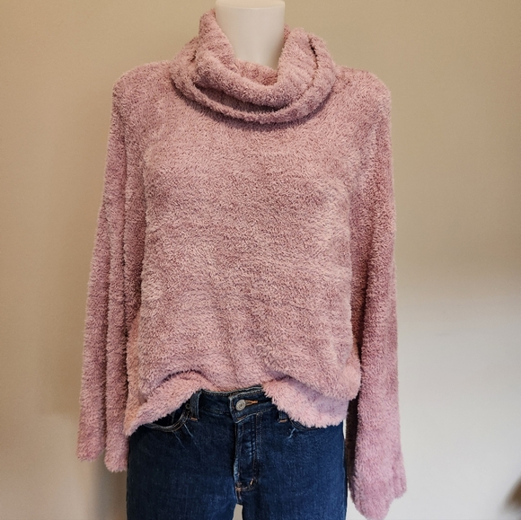 Express Sweaters - Express super soft fuzzy knit cowl neck sweater